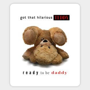 Biggie Smalls Teddy Daddy Magnet